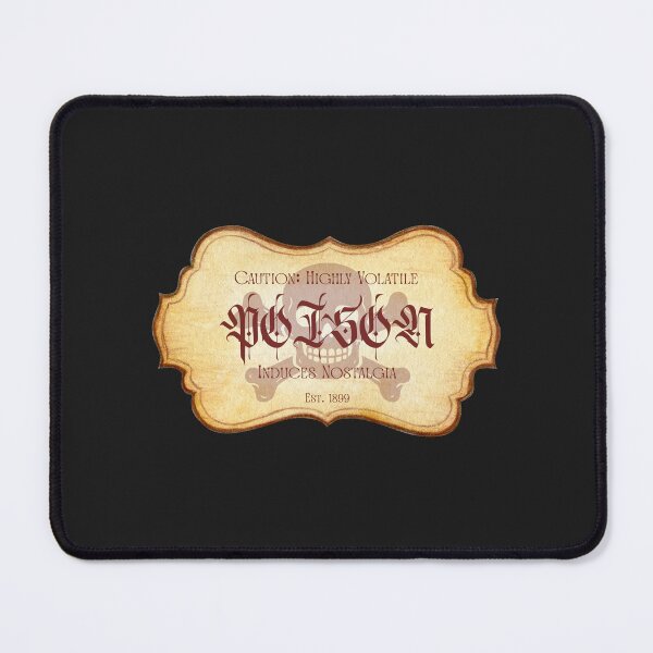 Item preview, Poison: Induces Nostalgia | Vintage Dark Academia Apothecary Label designed and sold by VENOHA.
