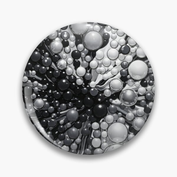 Item preview, Monochrome Bubble Vortex designed and sold by Kaleidoscope Print.