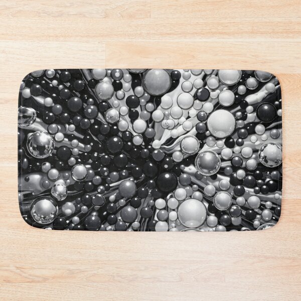Item preview, Monochrome Bubble Vortex designed and sold by Kaleidoscope Print.