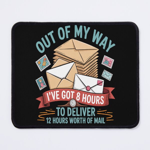 Item preview, Mail carrier 12 hours of mail designed and sold by LacostCarl.