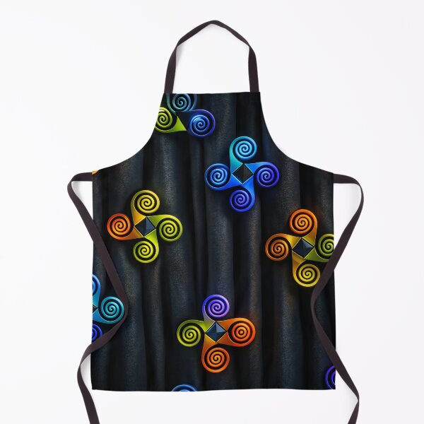 Item preview, Neon Triskelion Spirals designed and sold by Kaleidoscope Print.