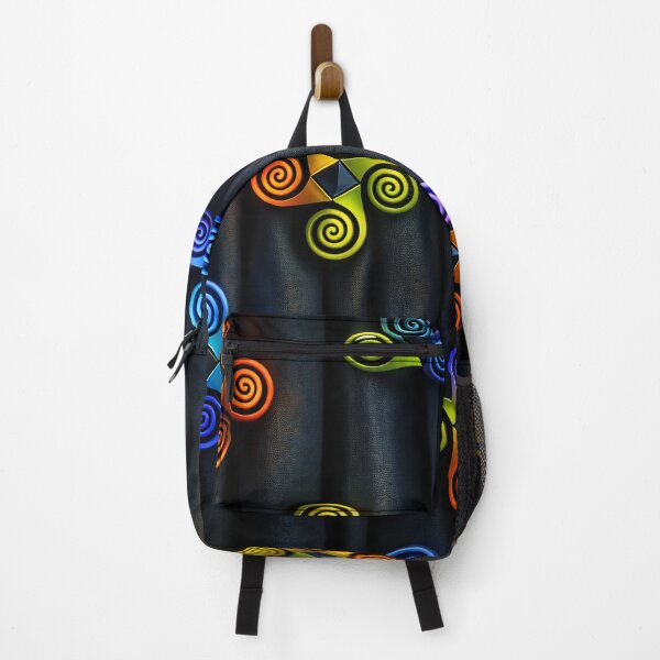 Item preview, Neon Triskelion Spirals designed and sold by Kaleidoscope Print.
