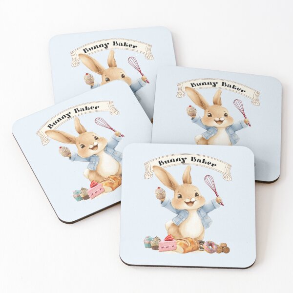 Item preview, Bunny Baker Cute Baking designed and sold by Sachie's Studio.
