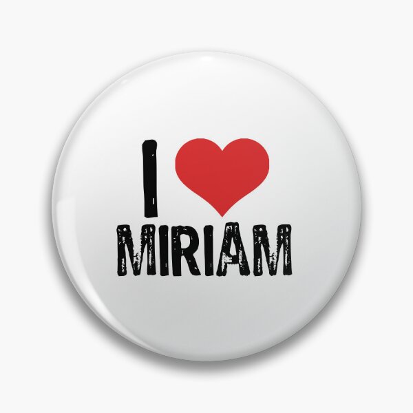 Item preview, I Love Miriam designed and sold by The "I Love Everything" Shop.