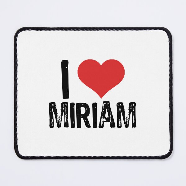 Item preview, I Love Miriam designed and sold by The "I Love Everything" Shop.