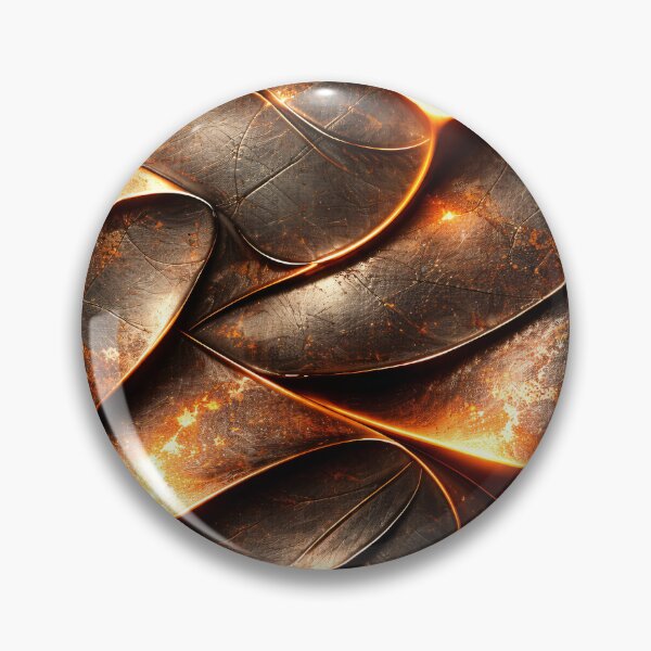 Item preview, Molten Copper Folds designed and sold by Kaleidoscope Print.