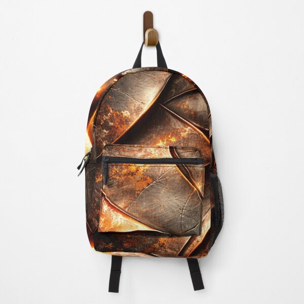 Item preview, Molten Copper Folds designed and sold by Kaleidoscope Print.