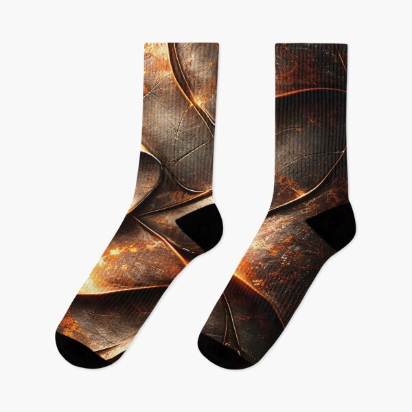 Item preview, Molten Copper Folds designed and sold by Kaleidoscope Print.