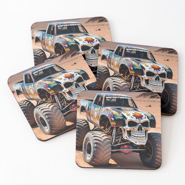 Item preview, Monster Truck Skull # designed and sold by UrbanTRIP.
