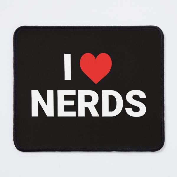 Item preview, I Love Nerds – Funny Geek Humor Design designed and sold by MadUX.