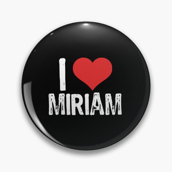 Item preview, I Love Miriam designed and sold by The "I Love Everything" Shop.