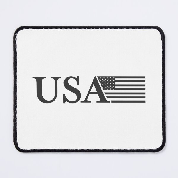 Item preview, USA American Flag Typography – Patriotic USA Freedom Design in Gray designed and sold by MidwestAmerican.