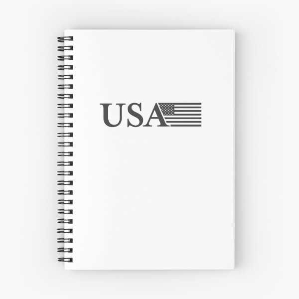 Item preview, USA American Flag Typography – Patriotic USA Freedom Design in Gray designed and sold by MidwestAmerican.
