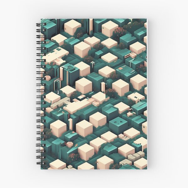 Item preview, Terracotta Grid: Geo-Block Facade designed and sold by mxztar.