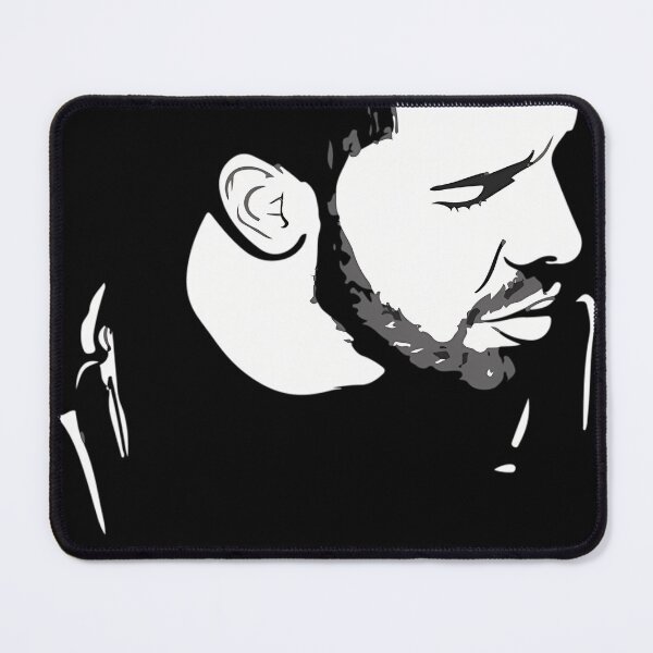 Item preview,  Drke Drizzy Rapper Silhouette  designed and sold by artistiwish.