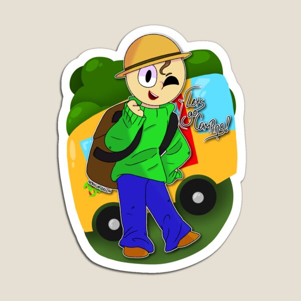 Baldi Gifts Merchandise Redbubble - the weirdest airplane travel with camping baldi roblox camping airplane