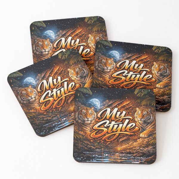 Item preview, My Style Tiger Power Art designed and sold by MORELL Design.