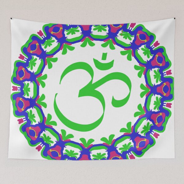 Item preview, Om Mandala Green designed and sold by AnimaliaStar.