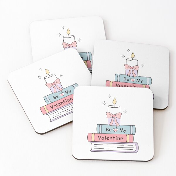 Item preview, Valentine Bookish with Candle - Be My Valentine designed and sold by Julza Art.