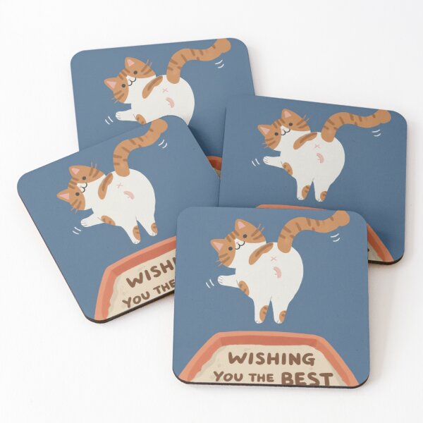 Item preview, Whimsical cat wishing - Orange Tabby designed and sold by Cozy Moss Studio.