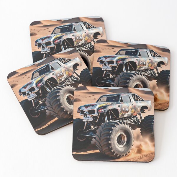 Item preview, Monster Truck Skull #6 designed and sold by UrbanTRIP.