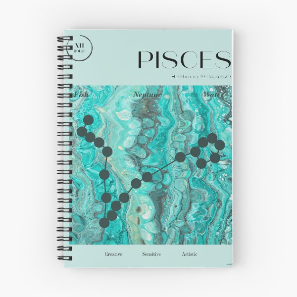 Item preview, Pisces - Celestial Zodiac Constellation Art designed and sold by SigilTheory.