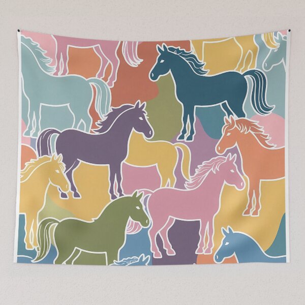 Item preview, Abstract Horses Seamless Pattern (image size 7840x11680) designed and sold by Digital-Davinci.