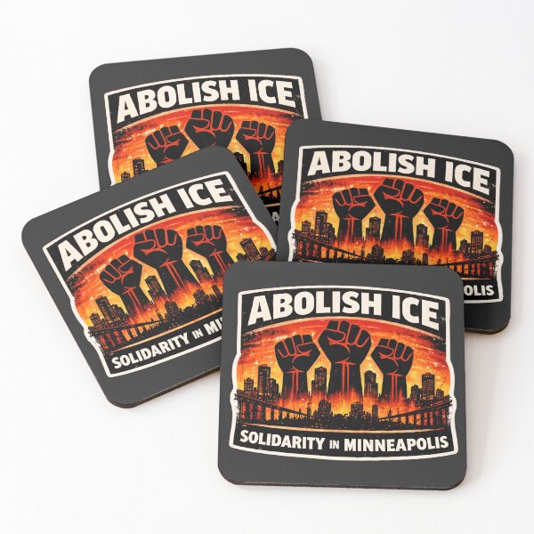 Item preview, Minneapolis Anti-ICE Protest Poster Print designed and sold by PinUpPizzazz.