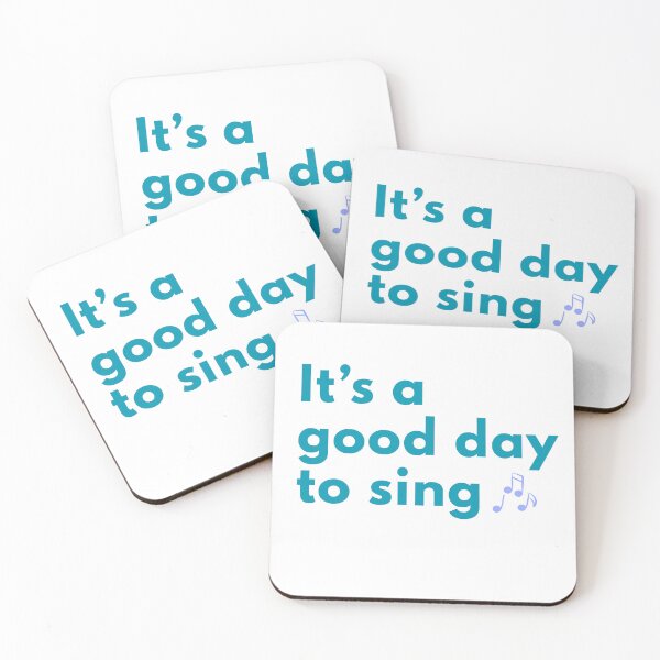 Item preview, It's a Good Day to Sing designed and sold by NotedApparel.