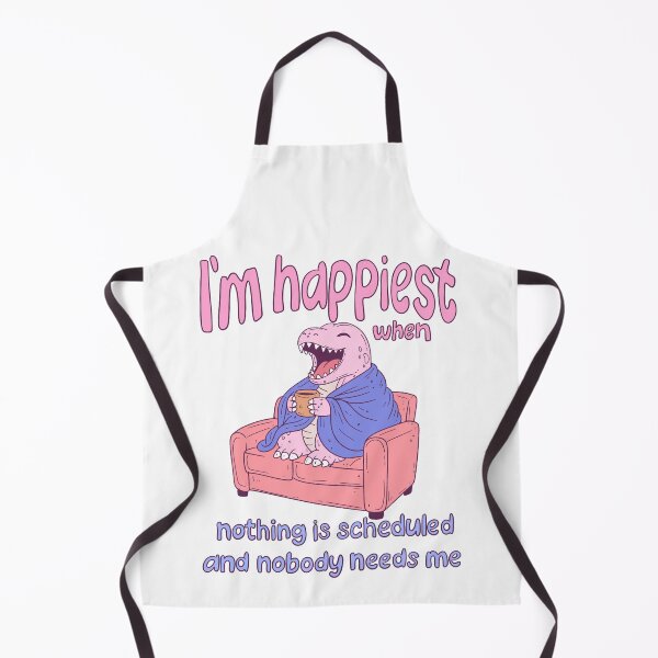 Item preview, Happiest when nothing is scheduled! designed and sold by Jess.a.creates.