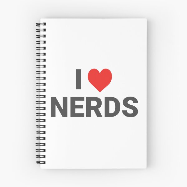 Item preview, I Love Nerds – Funny Geek Humor Design designed and sold by MadUX.