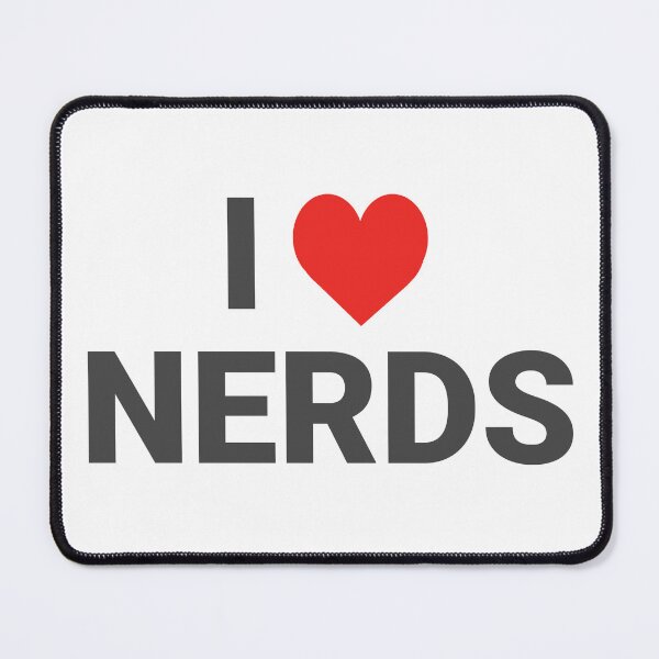 Item preview, I Love Nerds – Funny Geek Humor Design designed and sold by MadUX.