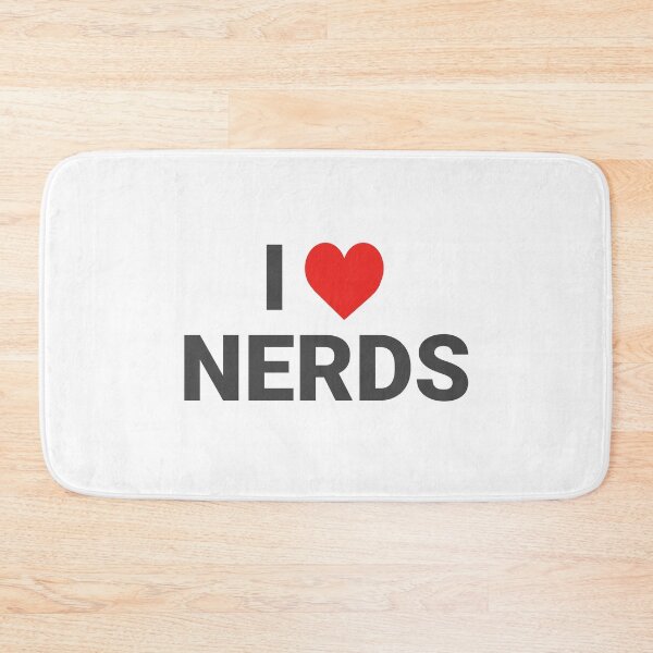 Item preview, I Love Nerds – Funny Geek Humor Design designed and sold by MadUX.