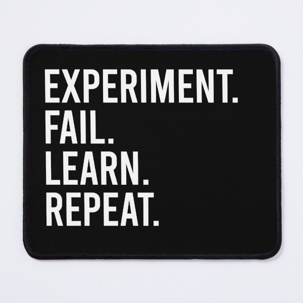 Item preview, Experiment. Fail. Learn. Repeat. - Funny Science Scientist Gift designed and sold by kamalasyakila.