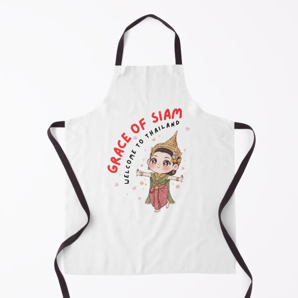 Item preview, Grace of Siam – Cute Thai Traditional Dancer Chibi Illustration designed and sold by Beeform.