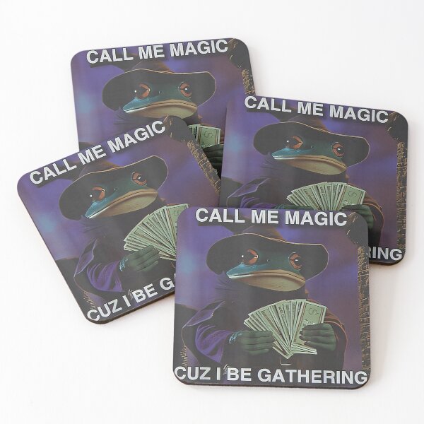 Item preview,  Call Me Magic Cuz I Be Gathering Funny Wizard Frog Mage designed and sold by ERROR ERROR‬‏.