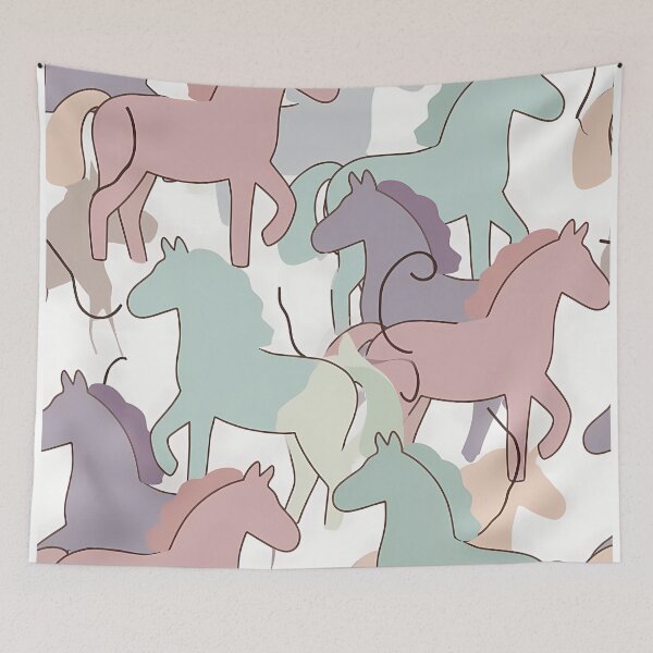 Item preview, Abstract Horses Seamless Pattern (image size 7840x11680) designed and sold by Digital-Davinci.