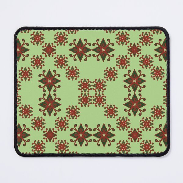 Item preview, Green Mandala Floral Harmony designed and sold by OIL Pattern Design .