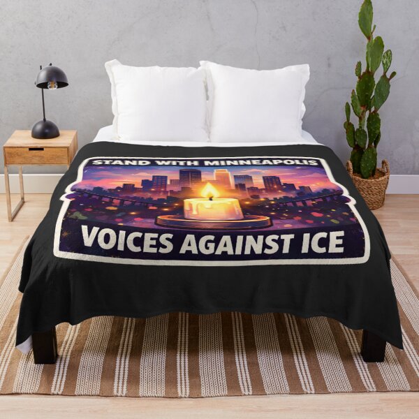 Item preview, Minneapolis Anti-ICE Protest Poster Print designed and sold by PinUpPizzazz.