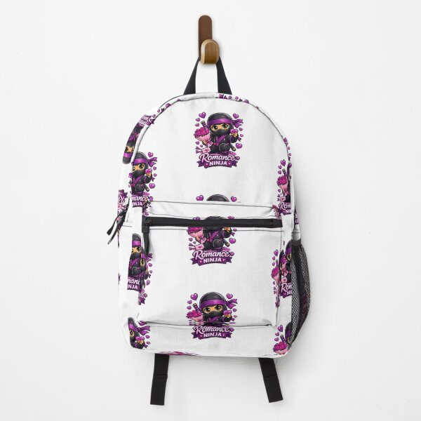 Item preview, Romance Ninja – Purple Valentine Chibi Ninja designed and sold by MACodDesigns.