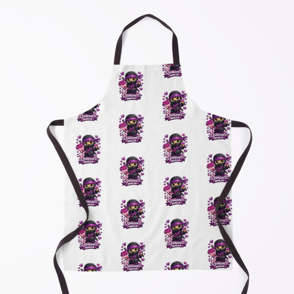 Item preview, Romance Ninja – Purple Valentine Chibi Ninja designed and sold by MACodDesigns.