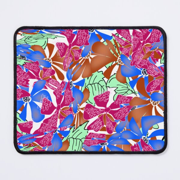 Item preview, Floral Fusion Colorful Art Print designed and sold by Nature Nblossom.