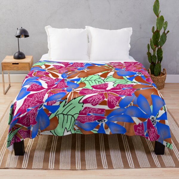 Item preview, Floral Fusion Colorful Art Print designed and sold by Nature  Nblossom.