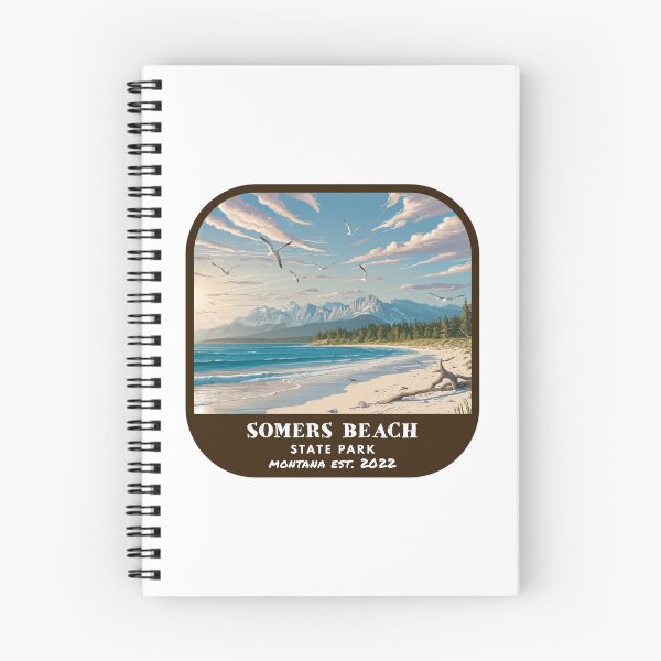 Item preview, Vintage Somers Beach State Park (Montana State Park) designed and sold by RabbitK.