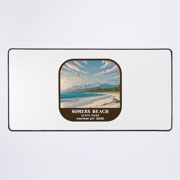 Item preview, Vintage Somers Beach State Park (Montana State Park) designed and sold by RabbitK.