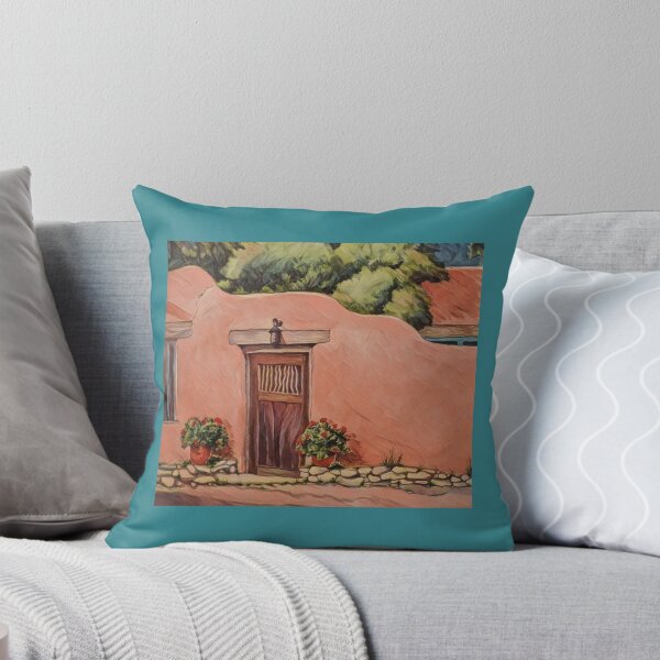Item preview, Canyon Road Adobe with Rustic Gate designed and sold by oh-bi-me.