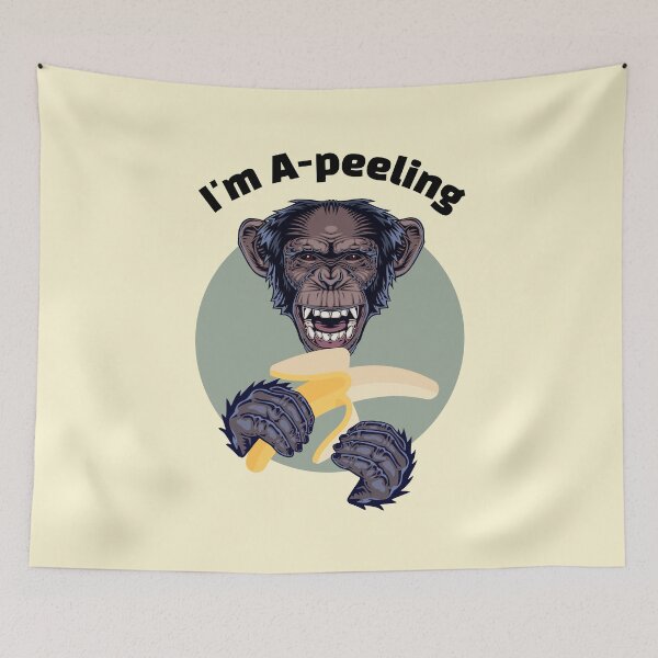 Item preview, I'm A-peeling Funny Monkey designed and sold by Sachie's Studio.