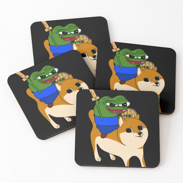 Item preview, Peepo Riding Doge In Glory To Battle  designed and sold by RAGNAr-LOTHBROK.
