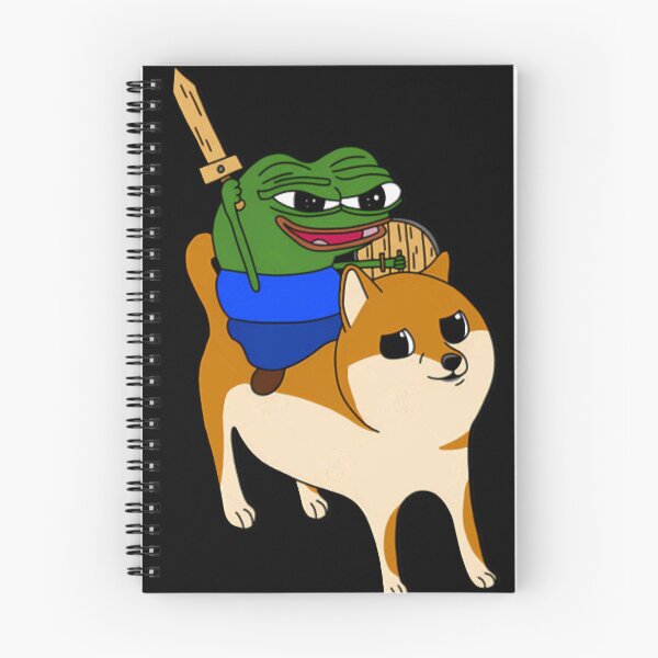 Artikelvorschau, Peepo reitet Doge ruhmreich in die Schlacht entworfen und verkauft von RAGNAr-LOTHBROK.