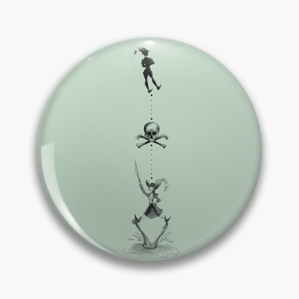 Item preview, Captain Hook and Peter Pan designed and sold by Hallie Odom.